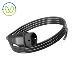 Type 2 Tethered EV Charging Cable - Single Phase - Up to 50m