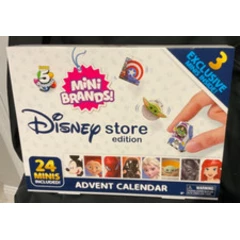 Mini Brands Disney Store Edition Advent Calendar 24 Minis NIB! 5 surprise minis