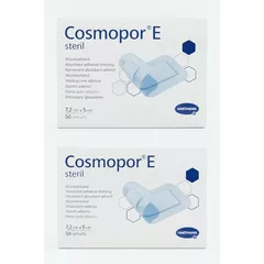Cosmopor-E Abs DRSG 7.2 X 5 CM, Pack of 50, (Pack of 2)