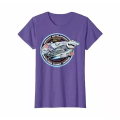 Star Trek DS9 Defiant Development Patch Graphic T-Shirt T-Shirt