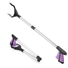 26 inch Litter Picker Grabber Stick, Foldable Small Grabber Reacher Tool for Kids, Trash Picker Grabber Reacher Tool Heavy Duty Short Reacher Grabber Pickup Tool for Elderly (26