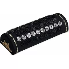 ShaktiMat Classic Acupressure Neck Pillow, Level 1 in Shakti Black, 2,370 Signature Spikes That Massage Muscles, Aid Sleep & Unlock Inner Tension | Similar to Acupuncture, No Needles Required