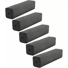 POPETPOP 5pcs Natural Bamboo Charcoal for Outdoor Barbecues Activated Charcoal Stove Fire Kitchen Cooking Essentials