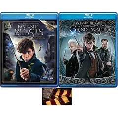 Harry's Wizarding Universe/ Johnny And Jude Get Involved: Fantastic Beasts - And Where To Find Them + The Crimes Of Grindelwald 2 Blu Ray Bundle Includes Harry Potter Art Card