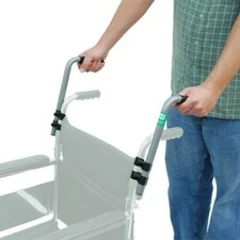 Push Wheelchair Handle Extenders Stroller Bar Extensions, Universal Assist