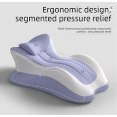 Memory Foam Bed Wedge Pillow Anti Snoring Acid Reflux Relief Neck Back Pain Reli