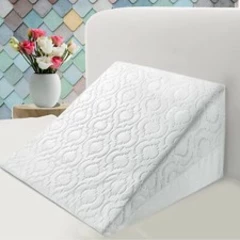 Memory Foam Bed Wedge Pillow Reflux Orthopaedic Neck Leg Back Shoulder Support