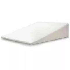 Bed Wedge Pillow Acid Reflux 11 Degree White Foam X-Large Bed Big Raised Pillow