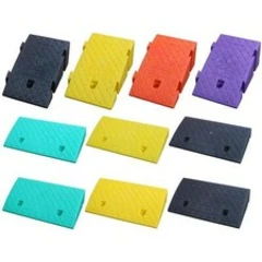 Plastic Curb Ramps Auto Car Threshold Ramp Plastic Portable Curb Ramp For Car
