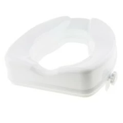 White Raised Toilet Seat Elevated Elevated Extended Lifter