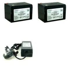 PAIR of ULTRAMAX Sunrise Medical Little Gem Mobility Scooter LITHIUM Batteries