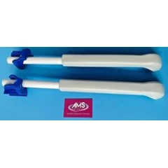 Pair of Invacare Aquatec Ocean Shower / Commode Chair Left & Right Armrests