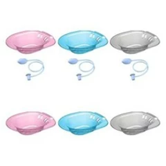 Toilet Sitz Bath with Flusher 2000ml Hip Basin Bidet Large Capacity Hip Bath for