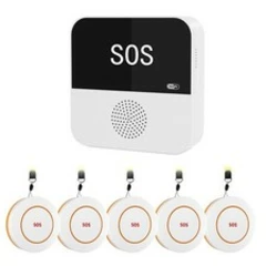 Tuya WiFi SOS Call Button for Elderly Emergency Medicals Alert System with9544