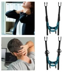Cervical Neck Traction Device Hanging Adjustable Straps Comfortable Neck
