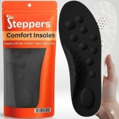 5D Memory Foam Orthopaedic Massage Insoles For Shoes Women Men UK Size 4-13