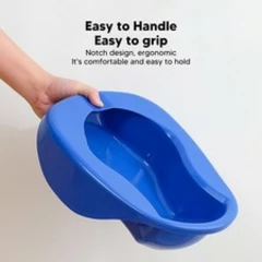 Nursing Bedpan Heavy Duty Urinal Bedpan Slipper Bedpan With Lid For Elderly Bed