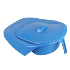 Bedpan for Elderly Females Potty Firm Thick for Bed Bound Home Use Men Women