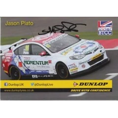 Andrew Jordan Hand Signed Promo Card - Touring Cars Autograph.