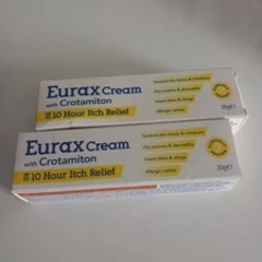 Two Eurax creams for itching skin conditions New