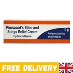 Fast-Acting Hydrocortisone Cream for Itch Control - 10g Tube for Adults & Kids