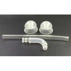 Coupling Set 2 PCS 10/12mm Double Dome With Adaptor and Tube for Signia Run SP