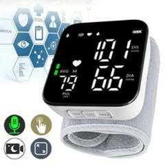 Wrist Blood Pressure Monitor Wrist Monitor BP Monitor Wireless With LED Display
