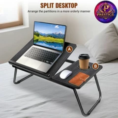Folding Laptop Table Bed Tray Stand Sofa Lap Portable Notebook Desk Breakfast UK