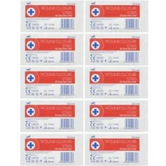 BLM2506 - Blue Lion Wound Closure Strips - 75mm x 3mm (10)