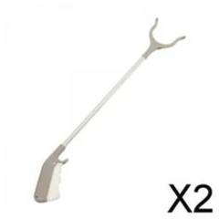 2X Garbage Trash Pick Up Tool Reacher Picker Extender Grabber Gripper Garbage