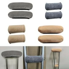 2x Crutches Cover Set Washable Universal