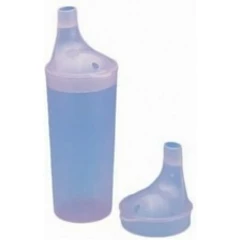 Plastic Drinking Cup with Two Lids Drinking Cup clear with two lids Senior Live