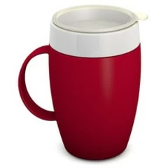 Ornamin Mug with Internal Cone 140 ml with Thermal Function and Drinking Lid ...