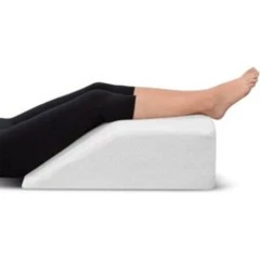 Leg Elevation Pillow Wedge Foam Pillow,Leg Elevating Pillow for Post Surgery Rec
