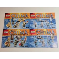 LEGO LEGENDS OF CHIMA INSTRUCTIONS LOT ~ 70229 70230 70231 70232 ~ NEW ~ LOOK!!!
