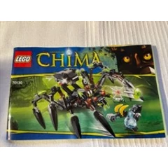 LEGO - Legends of Chima - (70130) Instruction Manual Only Good Condition