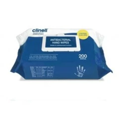 Clinell Antimicrobial Hand Wipes Cleans & Moisturises Pack Of 200