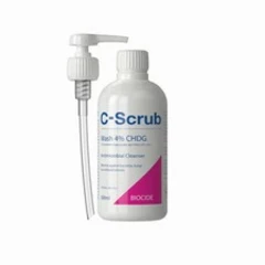 C-Scrub Wash Chlorhexidine 4% w/v | 500ml | Anti-Microbial 500 ml (Pack of 1)