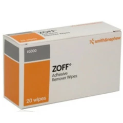 Zoff Adhesive Remover Wipes - 20 Wipes
