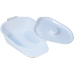 Slipper Bedpan Female Urinal Home Nursing Disability Slip Wedge Bed Pan Plastic