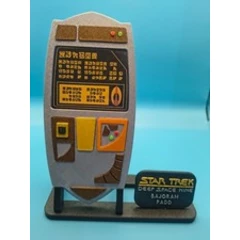 Deep Space 9 Bajoran PADD – Star Trek DS9 Replica Prop – Sci-Fi 3D Printed