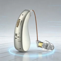 Sound Hearing Amplifier Hearing Aids Adjustable Volume Rechargeable for Seniors