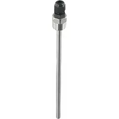 Bordfly Thermowell 304 Stainless Steel Immersion Sleeve, 304 Stainless Steel, Resistance to Heat with G1/2 Thread, Suitable for Temperature Probe (300 mm)