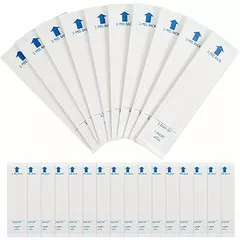 PLAFOPE 150pcs Thermometer Disposable Paper Thermometer Protective Covers Easy to Use Disposable Protection Pe Material Clinic Hospital Use Universal Fit for Users