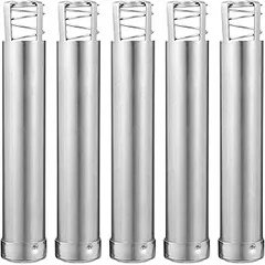 LALADEFIEE Moxibustion Stick Holder Practical and Small Stainless Steel 5pcs Push Tool for Moxa Sticks Therapy at Home or Travel