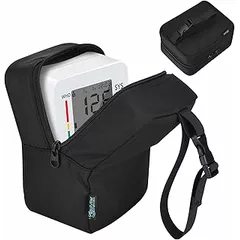 Beautyflier Carrying Case Replacement for iHealth Track Smart Upper Arm Blood Pressure Monitor, Bluetooth Blood Pressure Cuff Machine, Travel Storage Bag (Bag Only)