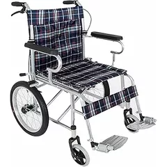 Folding Wheelchair Folding Wheelchair Mobility Lightweight Wheelchairs Aluminum Folding Transit Travel Net Carry Weight Can Bear 130kg Comfort