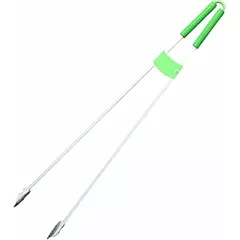 Generic Trash Claw Grabber Garbage Pickup Tongs Up Objects Multipurpose Rubbish Tongs Long Aluminum Handle Suitable for Gardening P, Iron Tip