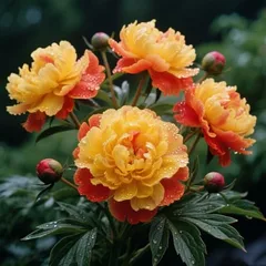 Magnificent Peony Bulbs in Bulk: Hardy Perennial Peony Bushes for Garden Ready to Plant Garden Displays【Nyugs】-F-1 Bulb