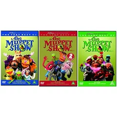 The Muppets: The Very Best Of The Muppet Show Complete Volume 1 2 3 DVD Collection + Extras: Elton John Episode + Making of The Muppet Show + Test Your Knowledge Quiz by Kermit the Frog